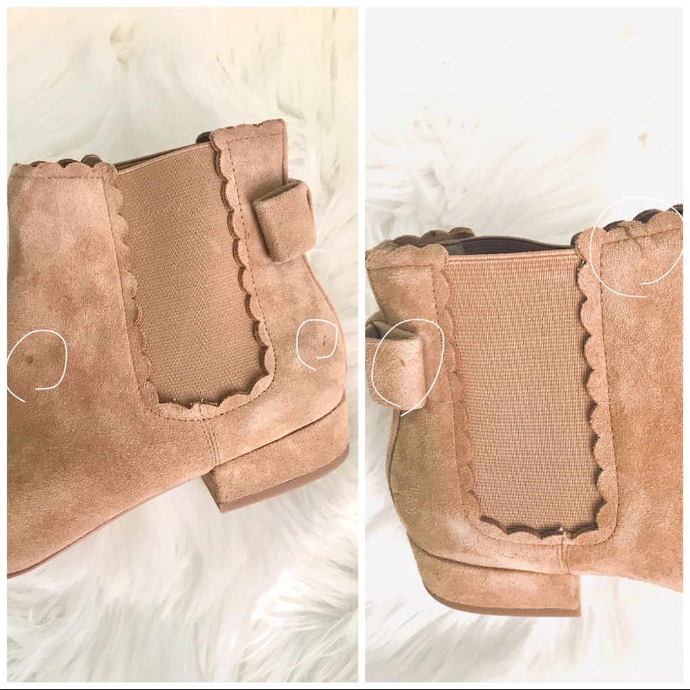 SOLD Kate Spade Biscotti Misti Suede Booties NIB - Picture 8 of 8